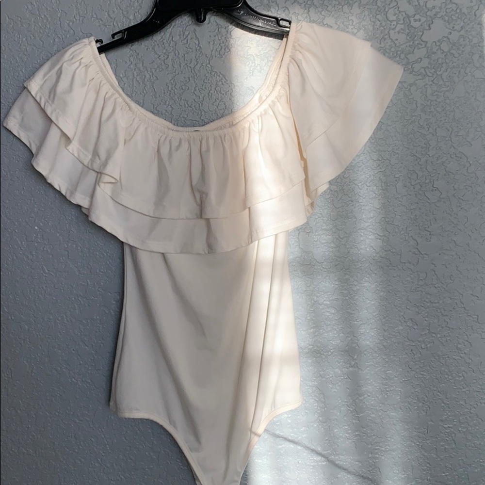 Off white body blouse